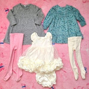 18-24month girls spring dresses and leggings